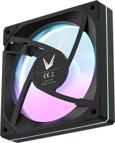 Вентилятор Formula FLOE SE 12BK ARPW REVERSE, 120×120×25 мм, 1500 об/мин, ARGB, 4-pin PWM
