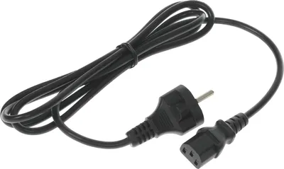 Кабель питания LANMASTER LAN-PP13/SH-1.8-BK, Schuko-C13, 1.8м, 10А
