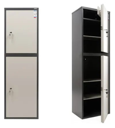 Шкаф бухгалтерский Aiko SL 150/2T, 1490x460x340 мм, ключевой трейзер, 3 полки