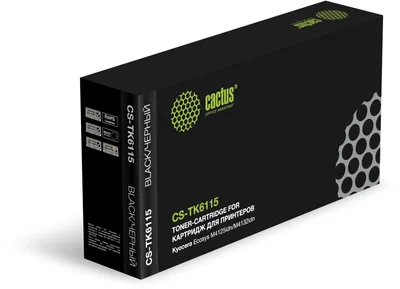Картридж CACTUS CS-TK6115, чёрный, 15000 стр., для Kyocera Ecosys