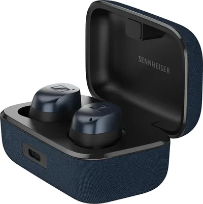 Наушники Sennheiser 700449 MTW4 DENIM BLUE, Momentum True Wireless 4, Bluetooth, синий