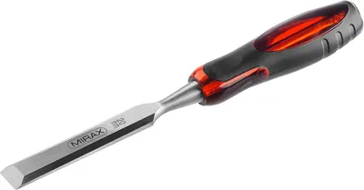 Стамеска MIRAX 1810-20, 20 мм, сталь 65, двухкомпонентная рукоятка