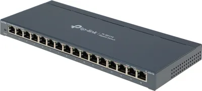 Коммутатор TP-Link TL-SG116, неуправляемый, 16×1GbE