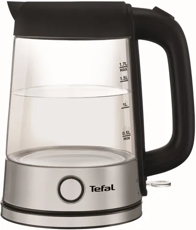 Чайник электрический Tefal Glass Kettle KI750D30, 1,7 л, 2400 Вт, стекло