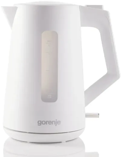 Электрический чайник Gorenje K17OPW, 1,7 л, 2200 Вт, пластик, белый