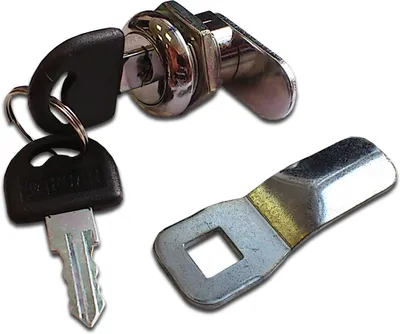 Замок почтовый LANMASTER TWT-CB-LOCK, для дверей и боковых панелей шкафов