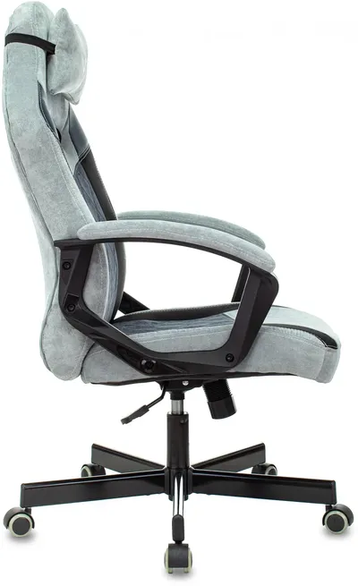 Кресло Zombie VIKING 6 KNIGHT BL, ткань, синее, до 120 кг