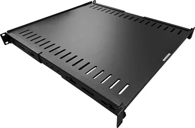 Полка LANMASTER TWT-RACK2-S4-ADJ/45, выдвижная, 1U, 45 кг, 19"