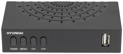 ТВ-приставка Hyundai H-DVB440, DVB-T2/C, HDMI, USB