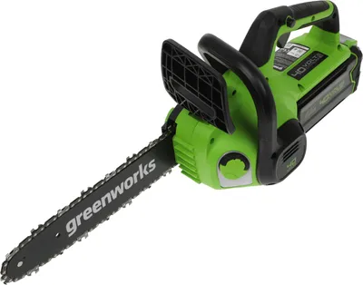 Цепная пила аккумуляторная Greenworks G40CS30IIK4, 40 В, шина 30 см, АКБ 4 А·ч