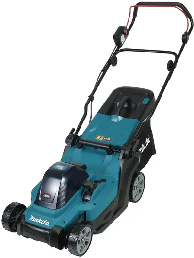 Газонокосилка аккумуляторная Makita LM003GU102, 40 В, 4 Ач, 38 см