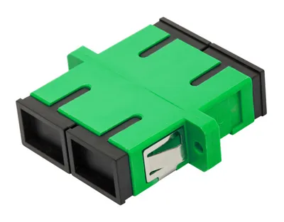 Адаптер оптический Lanmaster LAN-2SC-AM-SM, SC Duplex, SM, синий