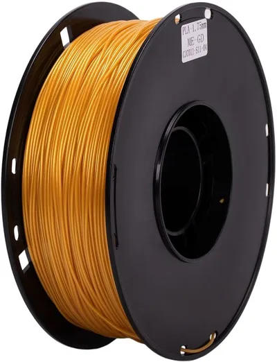 Пластик для 3D-принтера Cactus CS-3D-PLA-1KG-ME-GD, PLA Metall, 1.75 мм, 1 кг, золотистый