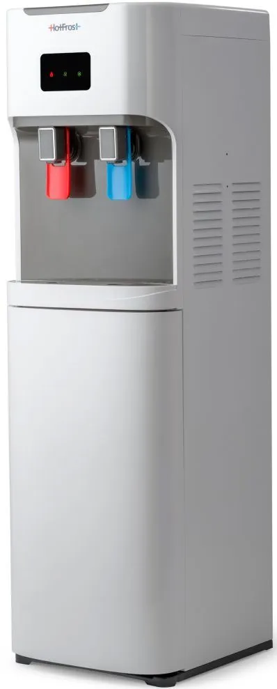 Кулер для воды HotFrost V115AE, напольный, электронный, 2 крана, нижняя загрузка