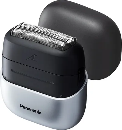 Электробритва Panasonic ES-CM3BKS521, сетчатая, 3 головки, аккумулятор
