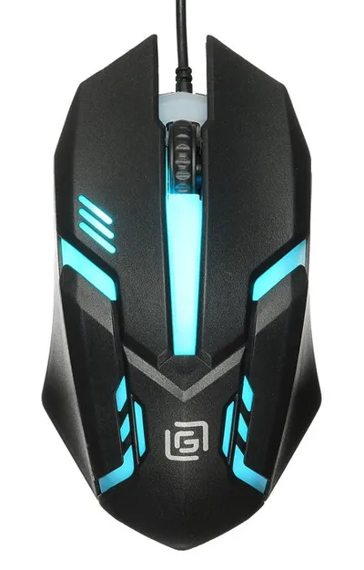 Мышь Oklick 396M INSOMNIA, оптическая, 1000 DPI, USB, 3 кнопки, чёрная