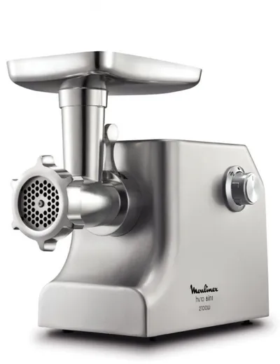 Мясорубка Moulinex ME858D32 2100Вт серебристый