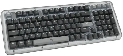 Клавиатура Logitech K98M (920-013040), механическая, беспроводная, 98 клавиш, графит