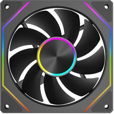 Вентилятор PCCOOLER FG120 ARGB BK, 120мм, PWM, 1800RPM, 54CFM