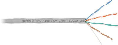 Кабель Nikomax NMC 4100A-GY, U/UTP, Cat.5e, 305м, серый