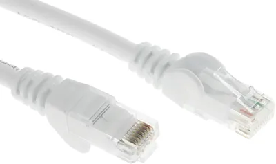 Патч-корд Lanmaster LAN-PC45/U6-2.0-WH, UTP, Cat.6, 2 м, LSZH, белый