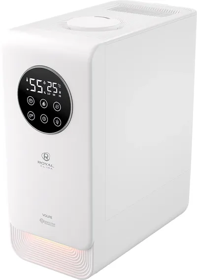Увлажнитель воздуха Royal Clima RUH-VP270/6.5E-WT, ультразвуковой, 30м², 6.5л