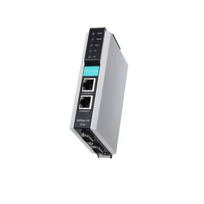 Медиаконвертер MOXA NPort IA-5250I-T, RS-232/422/485, 2×Ethernet, -40…75°C