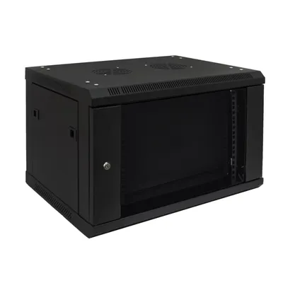 Шкаф телекоммуникационный SNR-TWC-9-SF-R-B, настенный 9U, 600×450×500 мм
