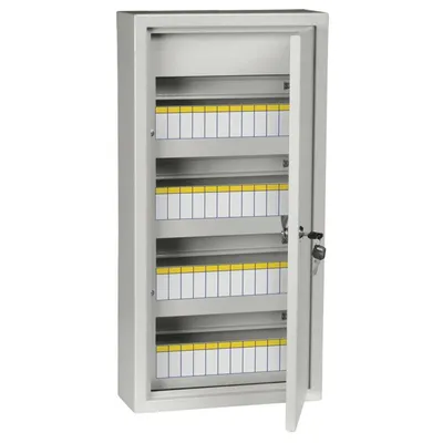 Корпус металлический IEK MKM14-N-48-31-Z, 48 модулей, IP31, 620×310×120 мм