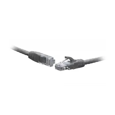 Патч-корд SNR SNR-UU4-5E-010-LST-CCA-GY, U/UTP cat.5e, 4 пары, 1 м, LSZH, CCA, серый