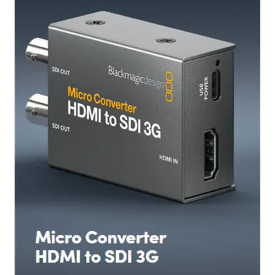 Конвертер Blackmagic Design BMD-CONVCMIC-HS03G, HDMI→SDI, 3G, 1080p
