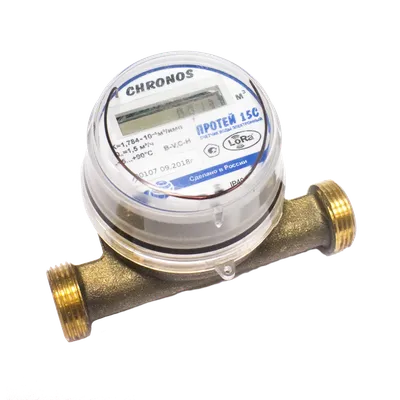 Счетчик воды Chronos Meter Протей 20.L.0.М, механический, квартирный