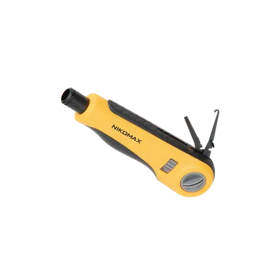 Инструмент NIKOMAX NMC-3640R, ударный, для заделки витой пары, Twist-Lock