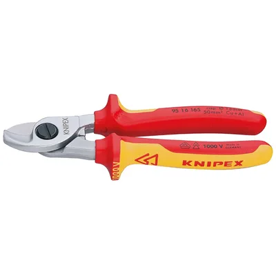 Кабелерез Knipex KN-9516165, VDE 1000 В, рез до 15 мм, 165 мм