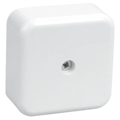 Коробка распаячная IEK КМ41206-01, 50×50×20 мм, IP20, белая, с 4 клеммами