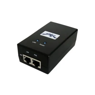 PoE-инжектор Ubiquiti POE-24-24W-G, 24 В / 24 Вт, 1 А, Gigabit Ethernet, Passive PoE