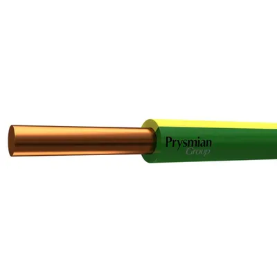 Провод РЭК-PRYSMIAN 0601070301, ПуВнг(А)-LS 1х6 Ж/З, 450/750В