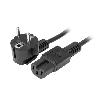 Кабель питания Cablexpert PC-SH-C15-10A-1.8, Schuko/IEC 320 C15, 10 А, 1.8 м