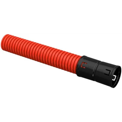 Труба гофрированная IEK ELASTA CTG12-050-K04-050-R, ПНД, d50 мм, 50 м, красная