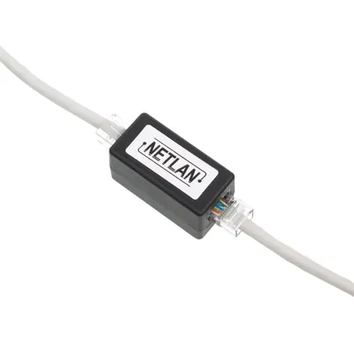 Соединитель NETLAN EC-UCB-55-UD2-BK-10, RJ45-RJ45, кат.5e, неэкранированный, 10шт