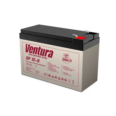 Аккумулятор Ventura GP 12-9, 12В, 9Ач