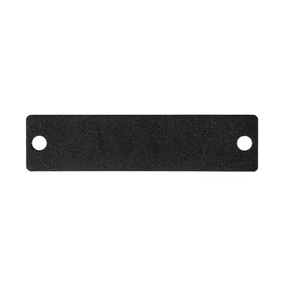 Заглушка металлическая SNR SNR-ODF-AP-BLANK-BK, 126x32мм, черная