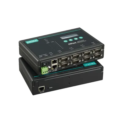 Преобразователь MOXA NPort 5610-8-DT, 8xRS-232 в Ethernet, настольный