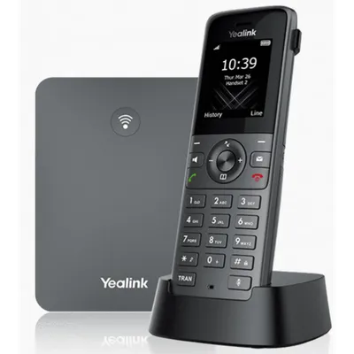 DECT-телефон Yealink W73P, база W70B + трубка W73H, до 10 SIP-аккаунтов, до 10 трубок