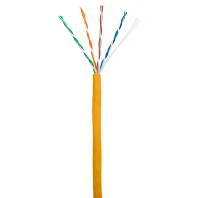 Кабель NETLAN EC-UU004-5E-LSZH-OR, U/UTP, Cat.5e, 305 м, оранжевый