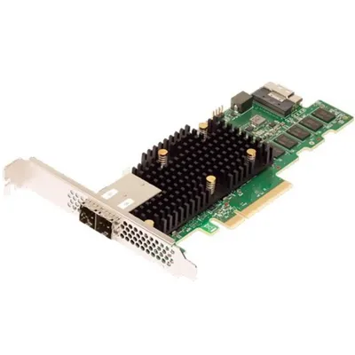 Контроллер Broadcom 05-50076-00, SAS LSI 9580-8I8E, PCIe 4.0, 16 портов