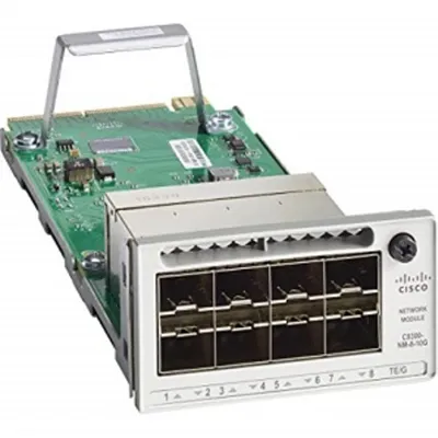 Модуль Cisco Catalyst C9300-NM-8X, 8 портов 1G/10G SFP+