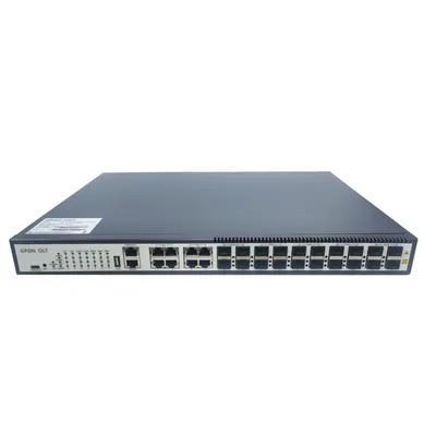 OLT SNR-OLT-GPON-16-2AC, GPON, 16×GPON SFP, 8×10G/SFP+, 8×1GbE, L3, 1U