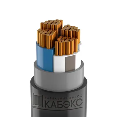 Кабель силовой Кабэкс ТХМ00098703, ВВГнг(А)-FRLSLTx, 4×2.5, 0.66кВ