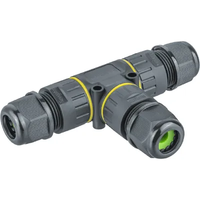 Коннектор кабельный Navigator 82836, T-образный, 3PIN, IP68